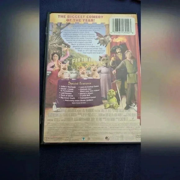 Shrek The Third Widescreen DVD (EUC) - Picture 2 of 3